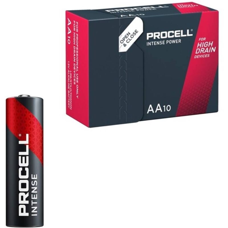 Procell - Potencia Intensa Alcalina LR6 AA 1,5V Caixa 10