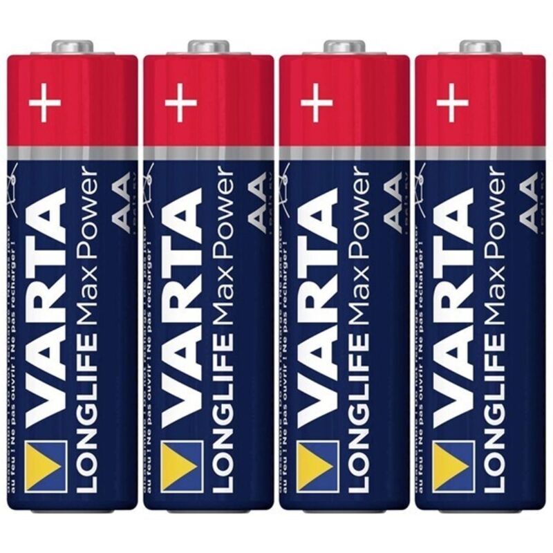 VARTA - Pilha Retrátil AA LR6 Alcalina Max Power 4