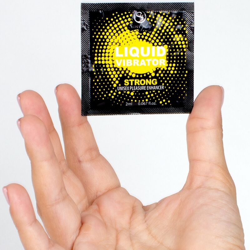 SECRETPLAY - VIBRADOR DE DOSIS ÚNICA LÍQUIDO FORTE 2 ML