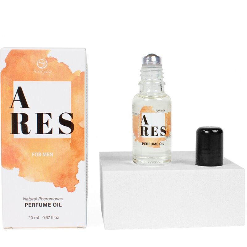 Secretplay - Ares Perfume Natural Feromonas em Óleo para Hombres 20 Ml