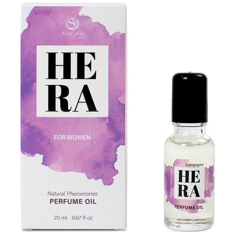 Secretplay Hera Perfume Natural Feromonas Em Óleo Para Mujeres 20 Ml