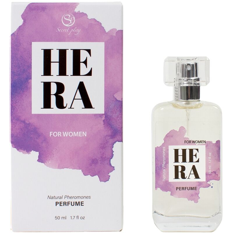 Secretplay - Hera Perfume Natural Feromonas Spray para Mujeres 50 Ml