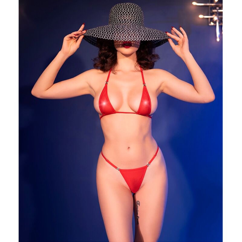 CHILIROSE - CR 4840 MICRO BIKINI VERMELHO S/M