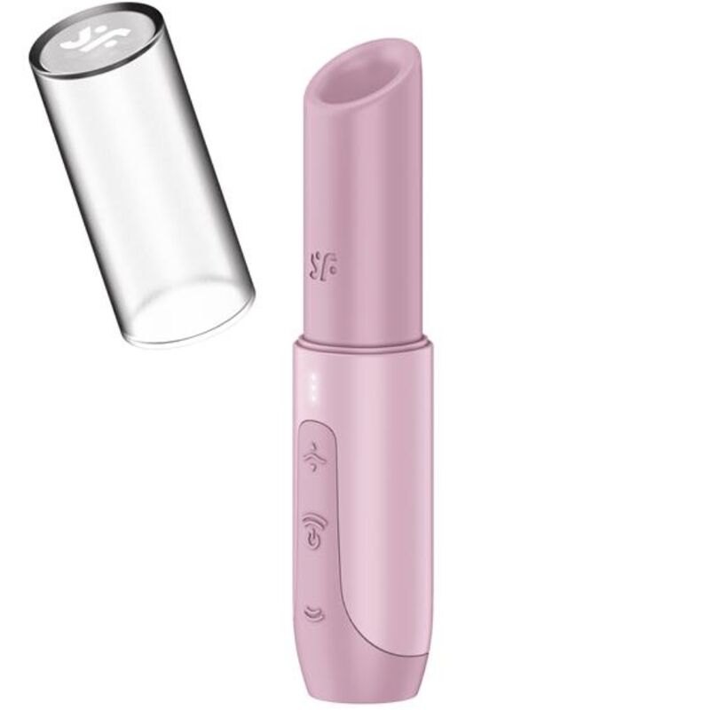 Satisfyer - Estimulador De Clítoris Secret Kiss Wave Rosa