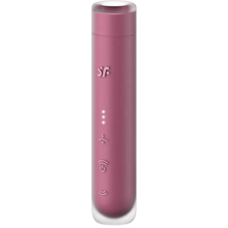 Satisfyer - Estimulador De Clítoris First Kiss Wave Granate