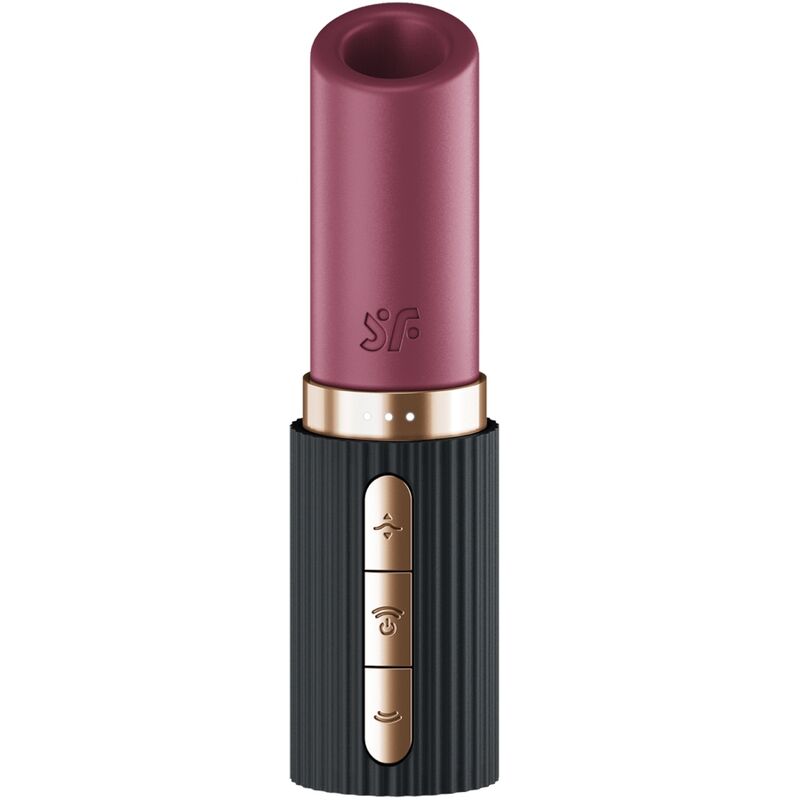 Satisfyer Pro 2 Kiss Wave Estimulador de Clítoris Granate Negro