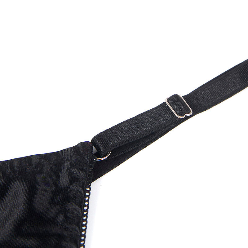 SUBBLIME - 955205 CONJUNTO SUTIÃ COM LAÇO PRETO AJUSTÁVEL L/XL