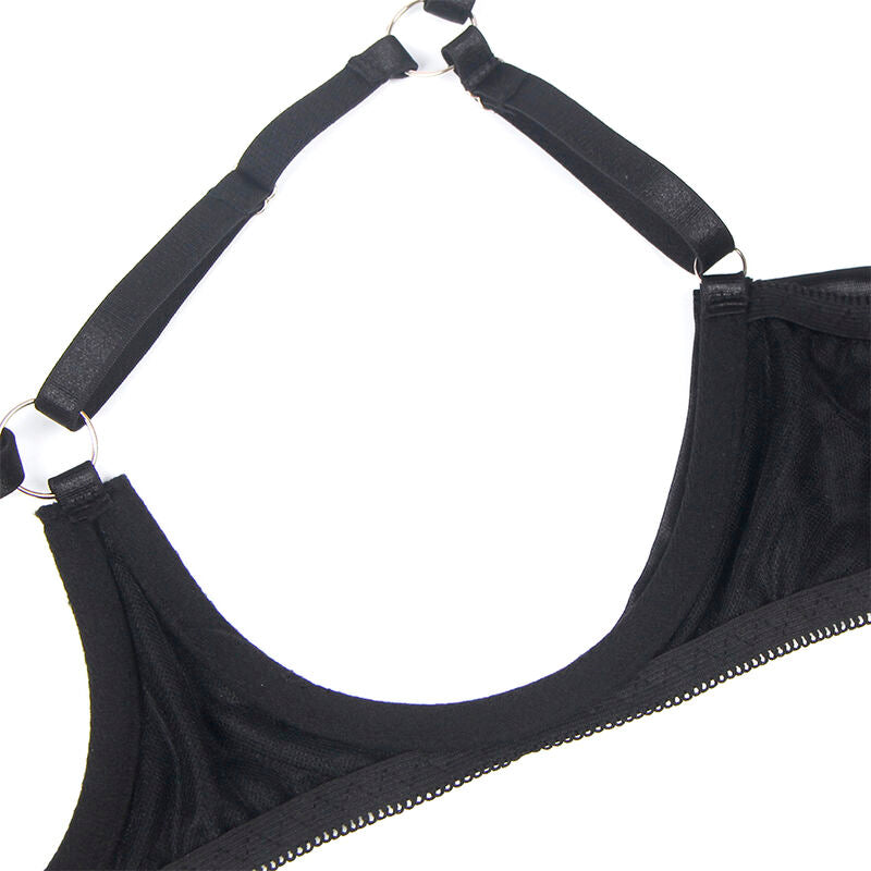 SUBBLIME - 955205 CONJUNTO SUTIÃ COM LAÇO PRETO AJUSTÁVEL L/XL