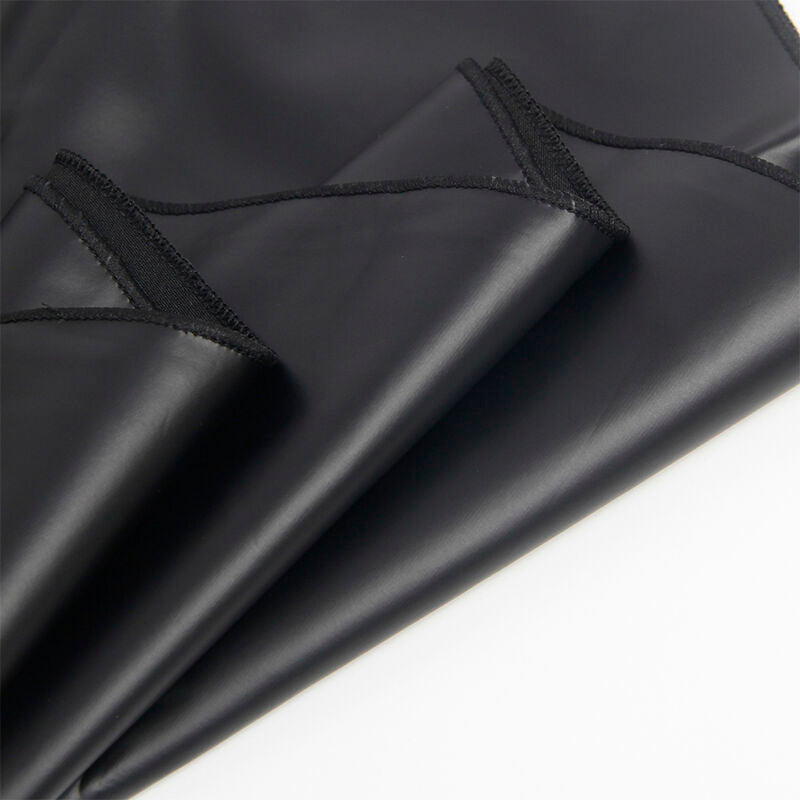 SUBBLIME - 955380 VESTIDO COM ALÇAS EM COURO PRETO L/XL