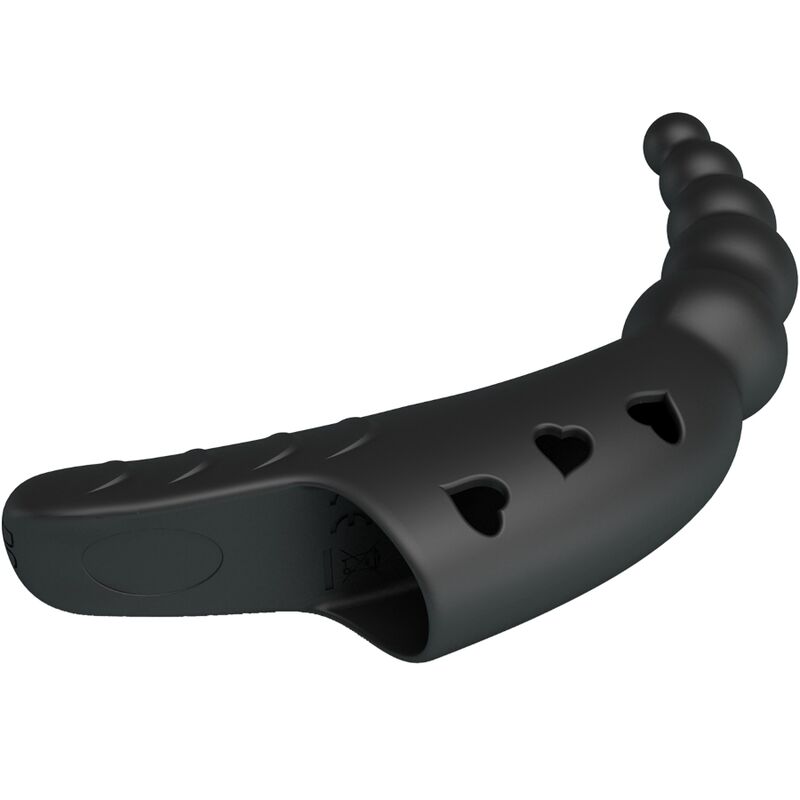 Pretty Love - Vibrador de Dedo Jordin 10 Vibrações Negro