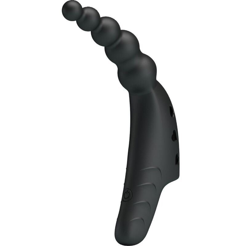 Pretty Love - Vibrador de Dedo Jordin 10 Vibrações Negro
