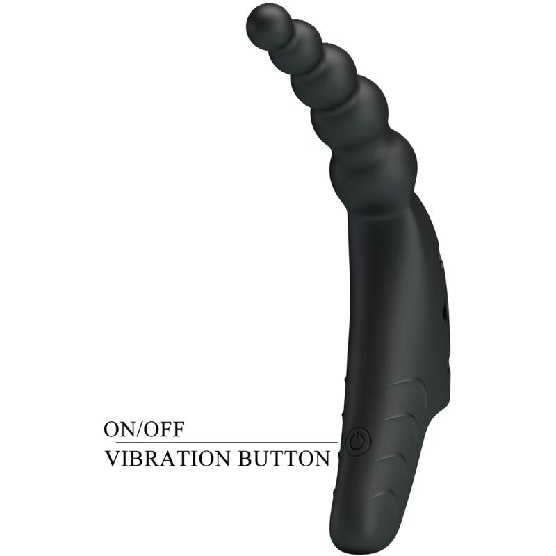 Pretty Love - Vibrador de Dedo Jordin 10 Vibrações Negro
