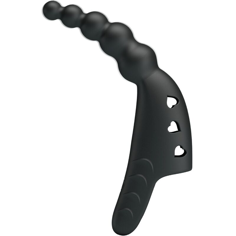 Pretty Love - Vibrador de Dedo Jordin 10 Vibrações Negro