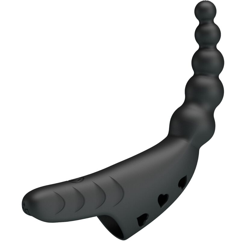 Pretty Love - Vibrador de Dedo Jordin 10 Vibrações Negro