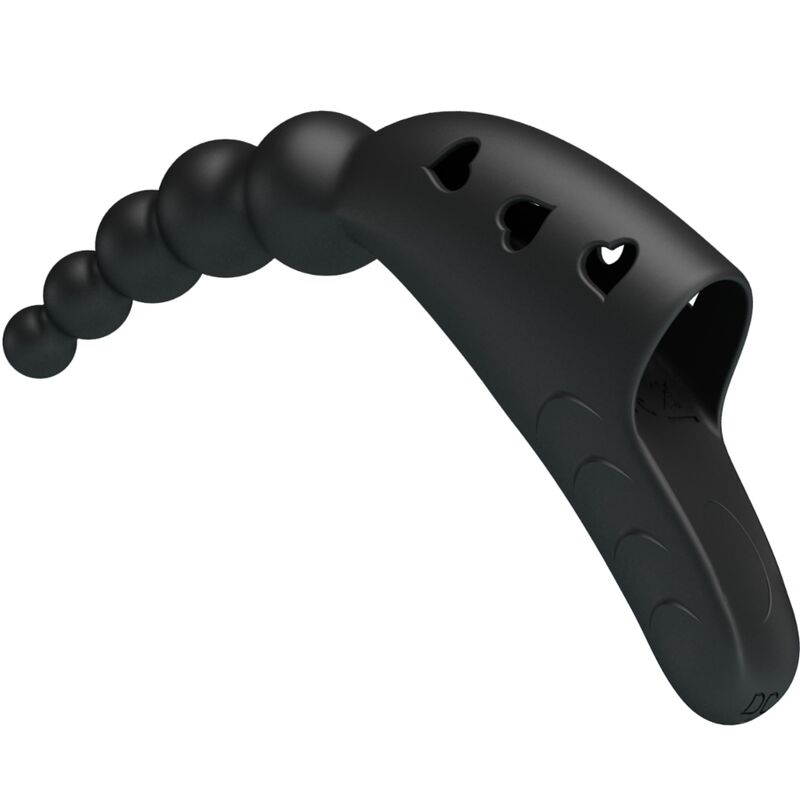 Pretty Love - Vibrador de Dedo Jordin 10 Vibrações Negro
