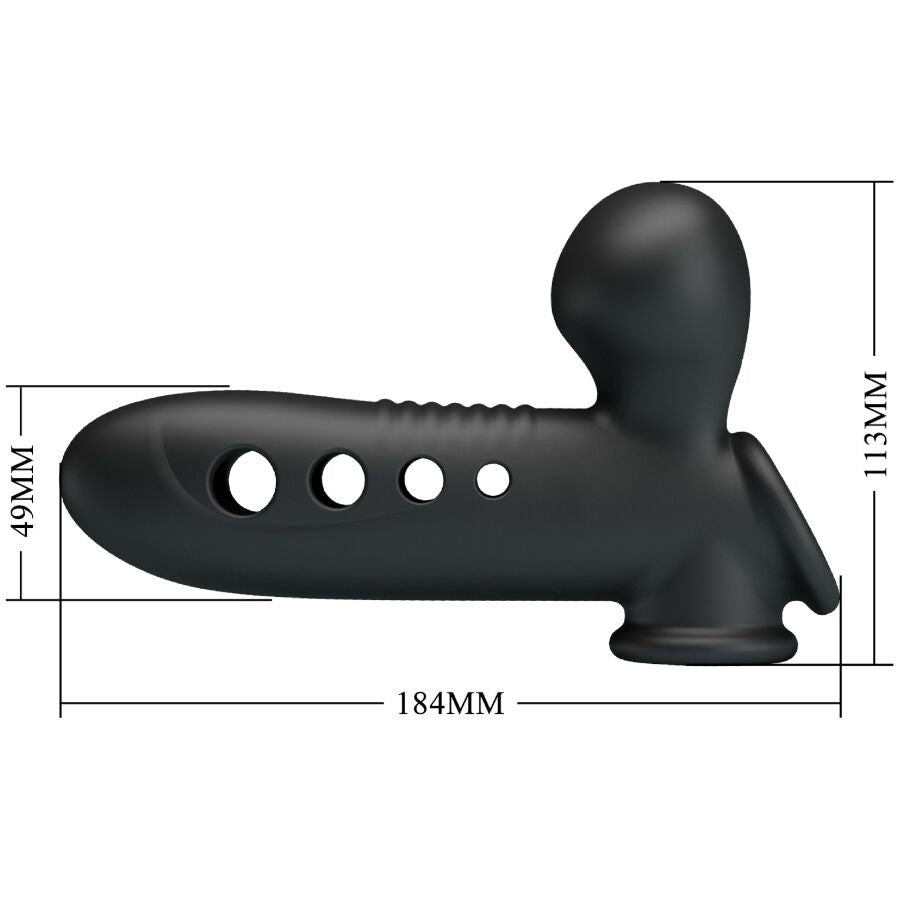 Manga Crane Pene Con Airbag Preta