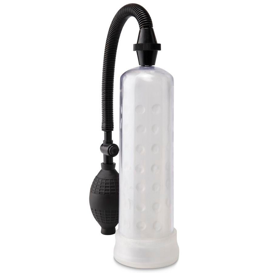 PUMP WORX - BOMBA DE EREÇÃO EM SILICONE TRANSPARENTE - Sex Shop Sexy
