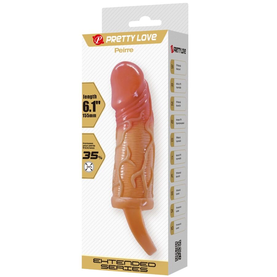 PRETTY LOVE - PEIRRE CAPA PARA PÉNIS 10 CM