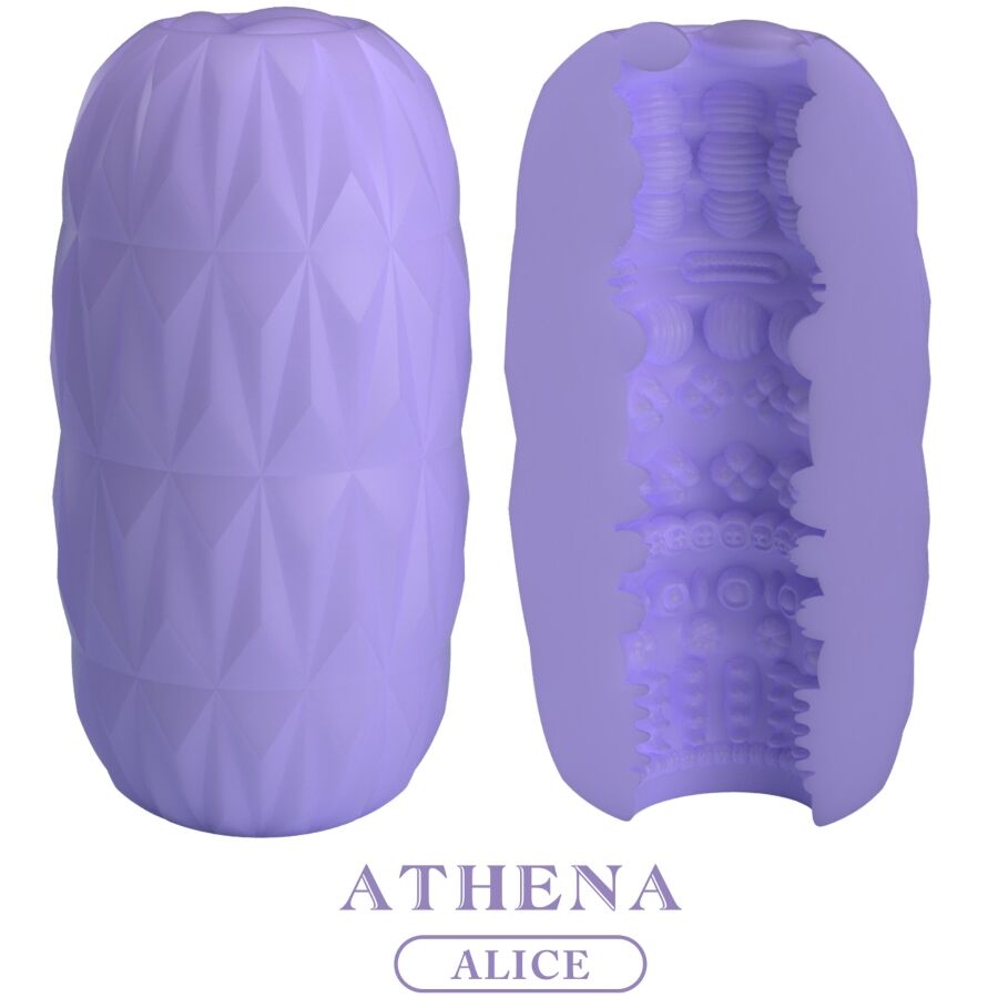 PRETTY LOVE - ATHENA ALICE MASTURBADOR MASCULINO ROXO