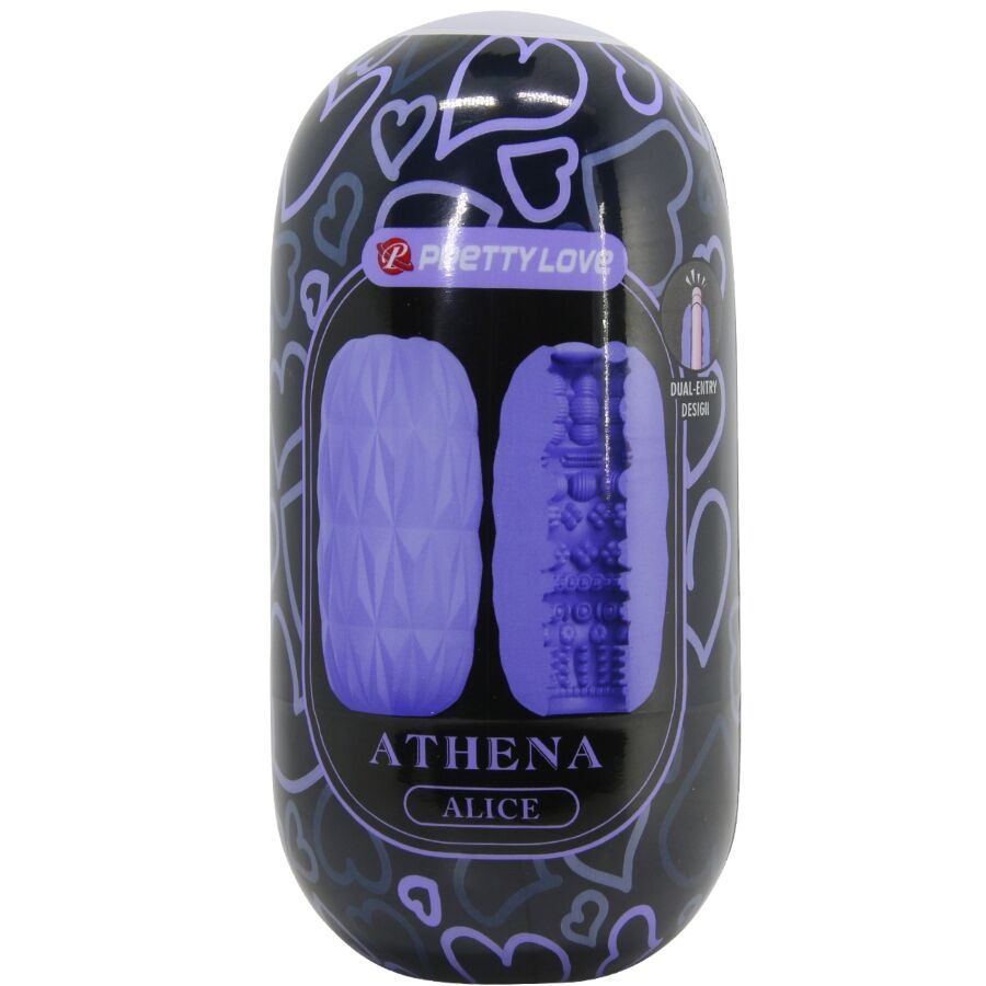 PRETTY LOVE - ATHENA ALICE MASTURBADOR MASCULINO ROXO