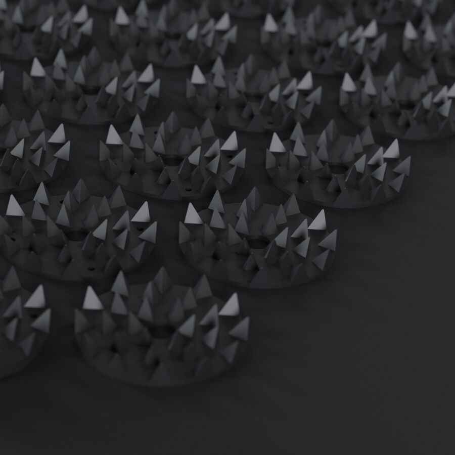 LELO - MASSAGEM CORPORAL ACUPRESSÃO TAPETE PRETO