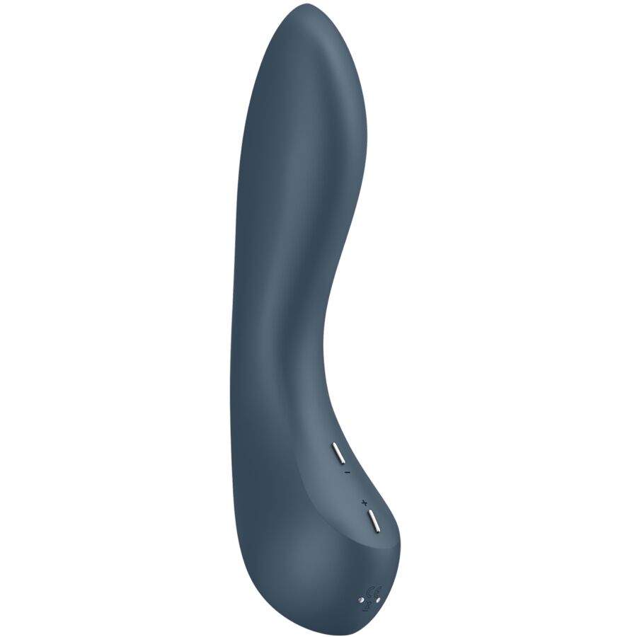 SATISFYER - G-SPOT WAVE 4 VIBRADOR 12 PROGRAMAS DE VIBRAÇÃO CINZA ESCURO