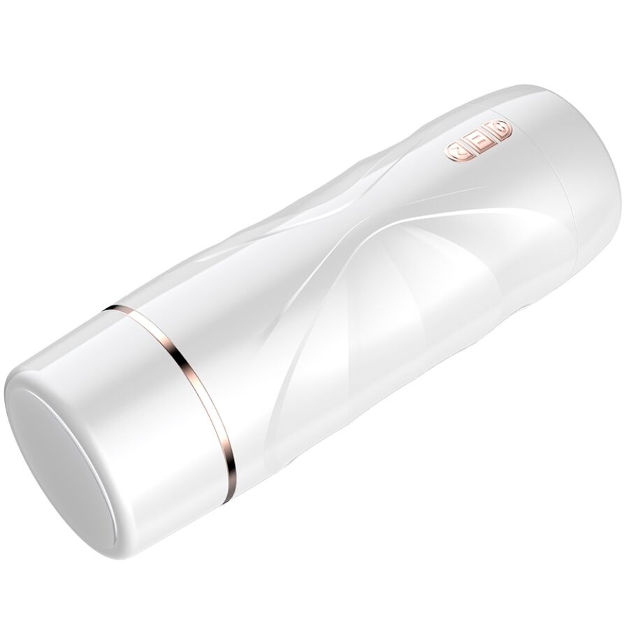 SHEQU - MASTURBADOR VIBRATÓRIO RILEY COM SUCÇÃO