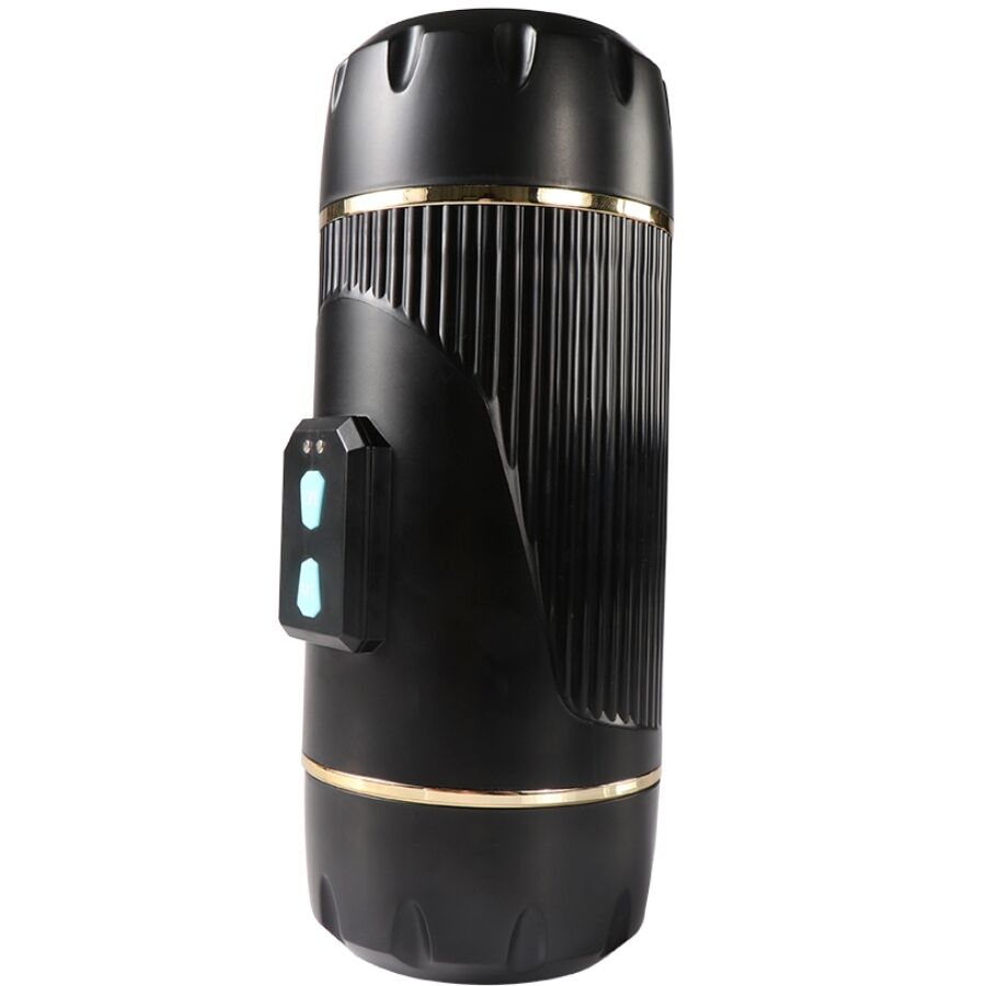 SHEQU - KAY MASTURBADOR DUPLO COM BOCA DUPLA E VIBRAÇÃO DE VAGINA