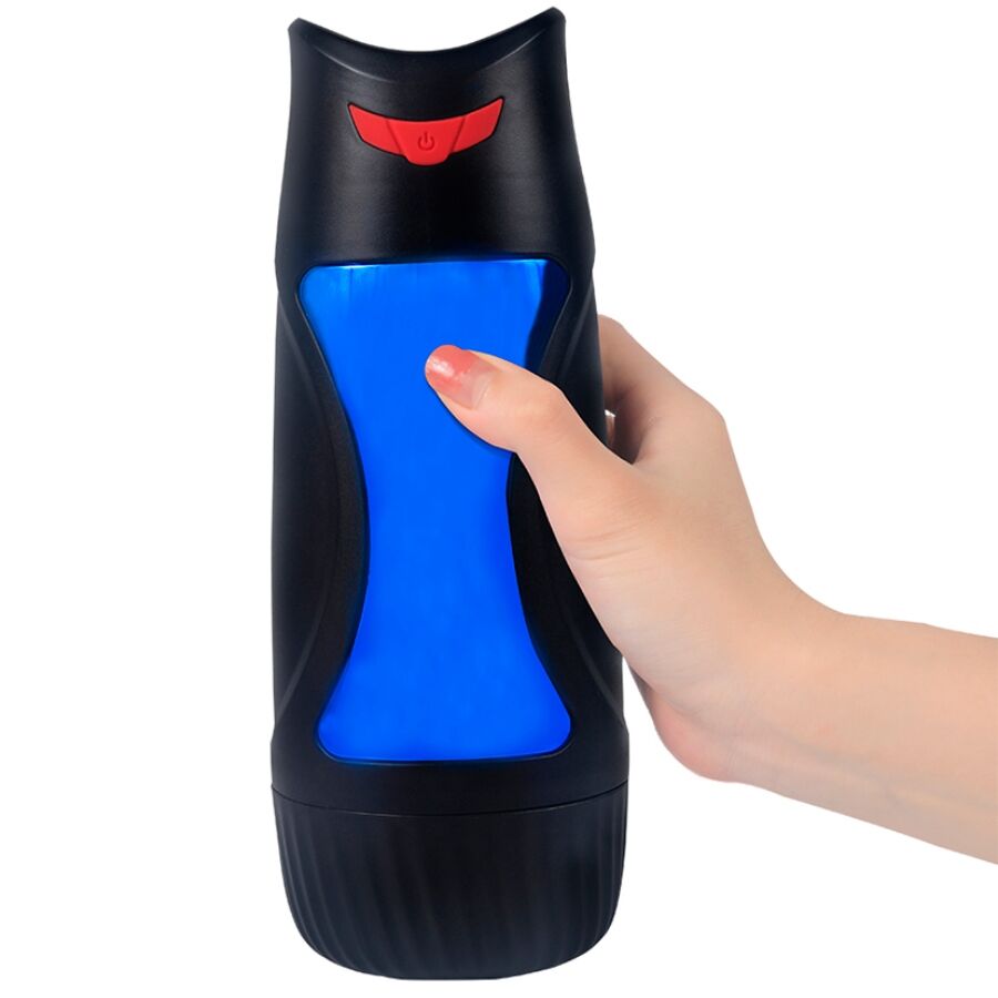 SHEQU - RENEE MASTURBADOR DE VAGINA APERTÁVEL COM VIBRAÇÃO NO ESTOJO