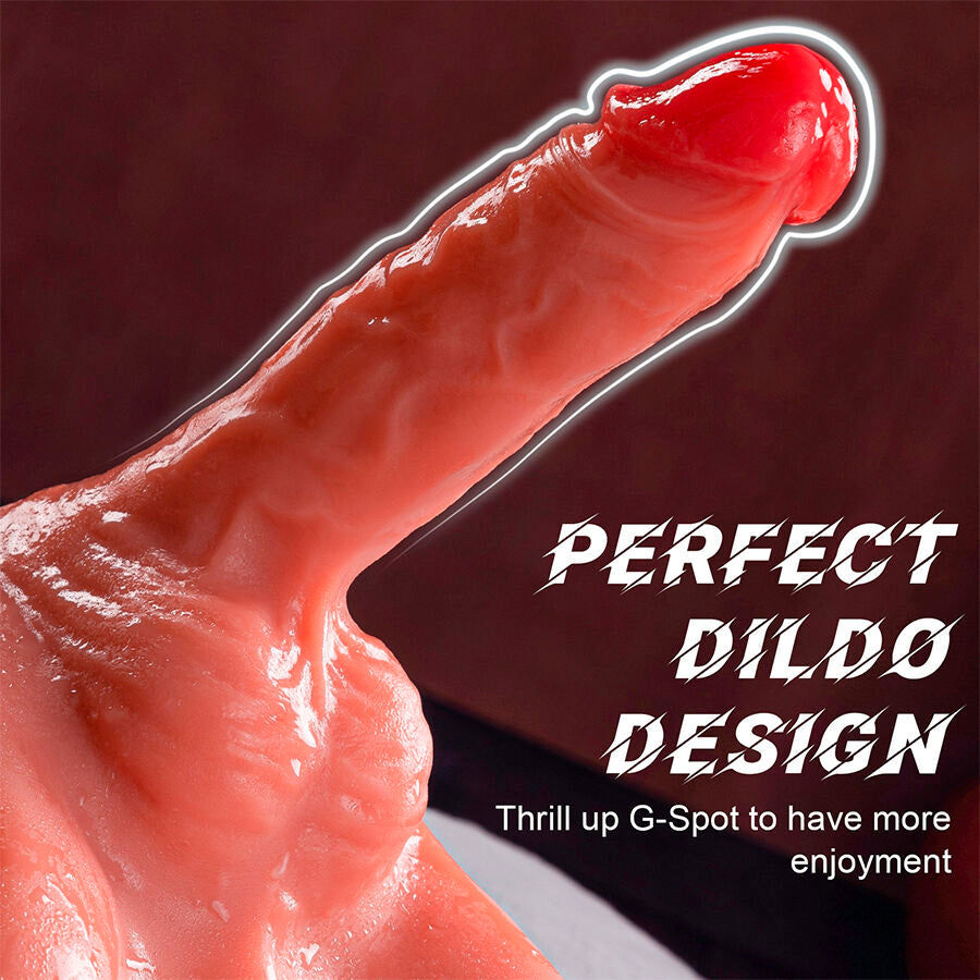 XISE - MICHAEL DILDO REALISTA E MASTURBADOR DE ÂNUS COM IMPULSIONAMENTO 15 CM