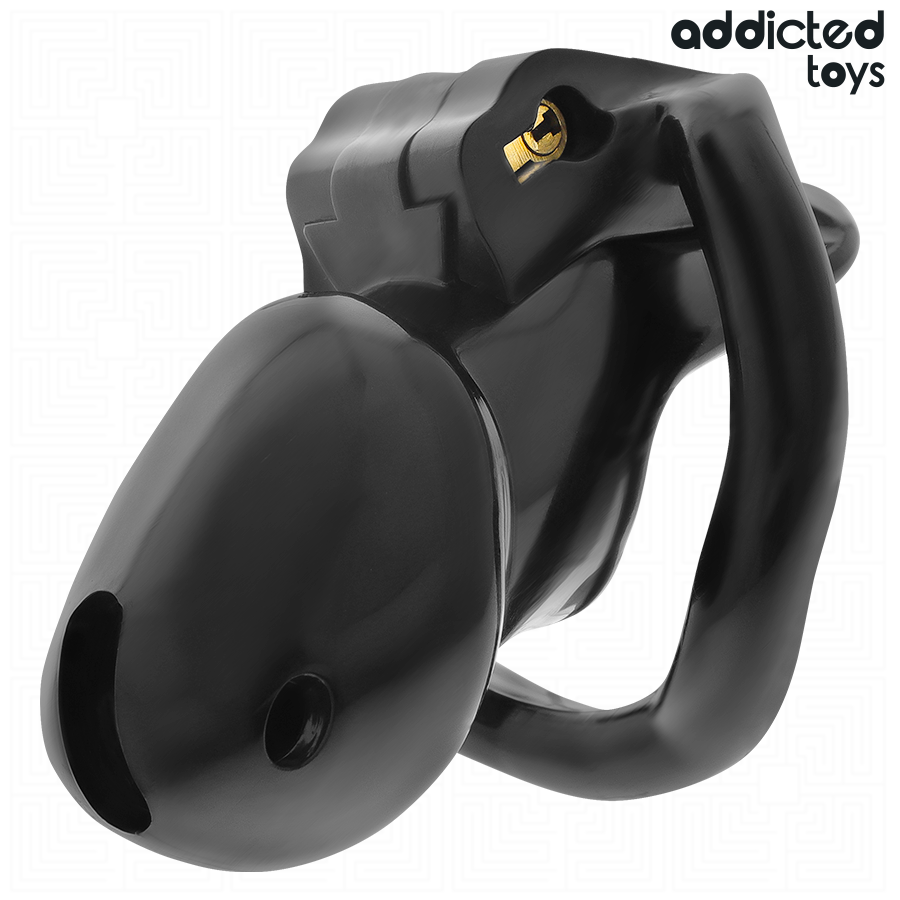 ADDICTED TOYS LOCKED - GAIOLA PARA PÊNIS CELL MINDNIGHT TAMANHO S 4.8 CM