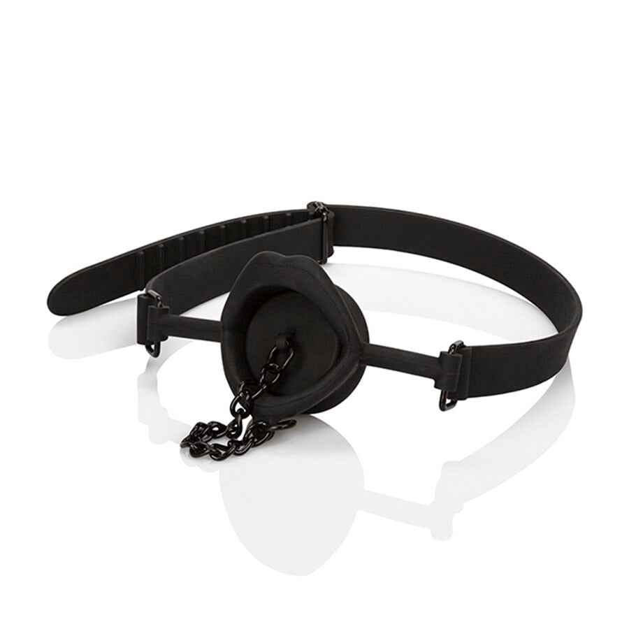 CALEXOTICS - SCANDAL MORDAÇA COM PLUG DE SILICONE PRETO