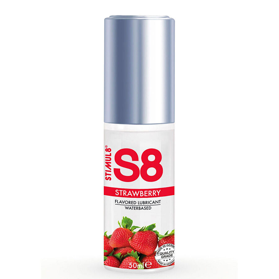 STIMUL8 - LUBRIFICANTE S8 MORANGO 50 ML