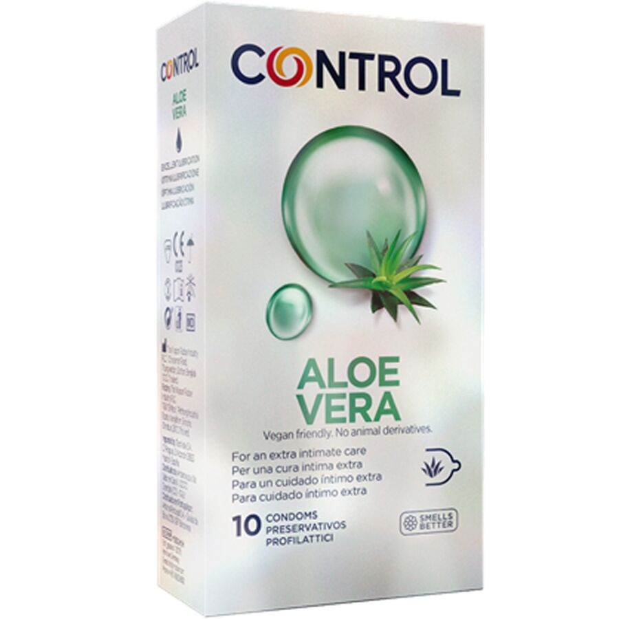 Control - Preservativos Com Aloe Vera 10 Unidades