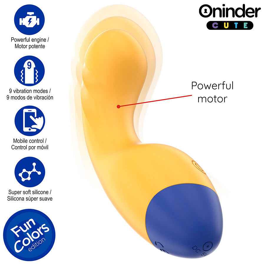 ONINDER CUTE - LOVE BUDDY MASTER VIBRADOR DE PONTO G - APLICATIVO MUNDIAL GRATUITO