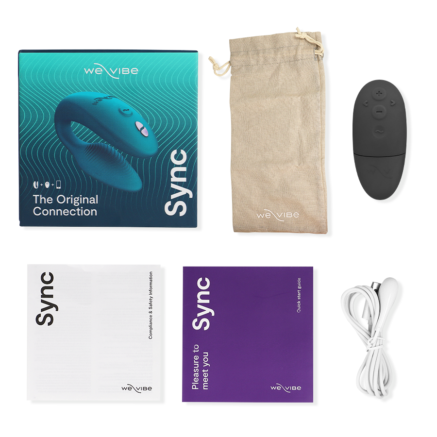 WE-VIBE - SYNC VIBRADOR PORTÁTIL PARA CASAIS 2.ª GERAÇÃO VERDE