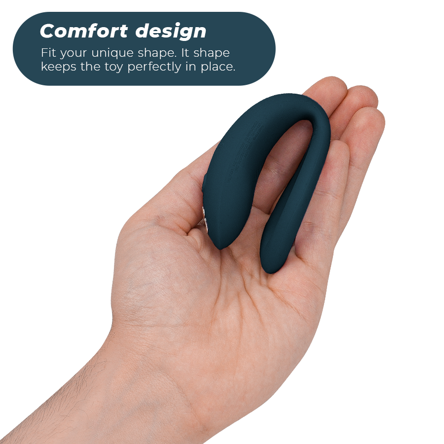WE-VIBE - SYNC O VIBRADOR FLEXÍVEL CONTROLE REMOTO VIOLETA