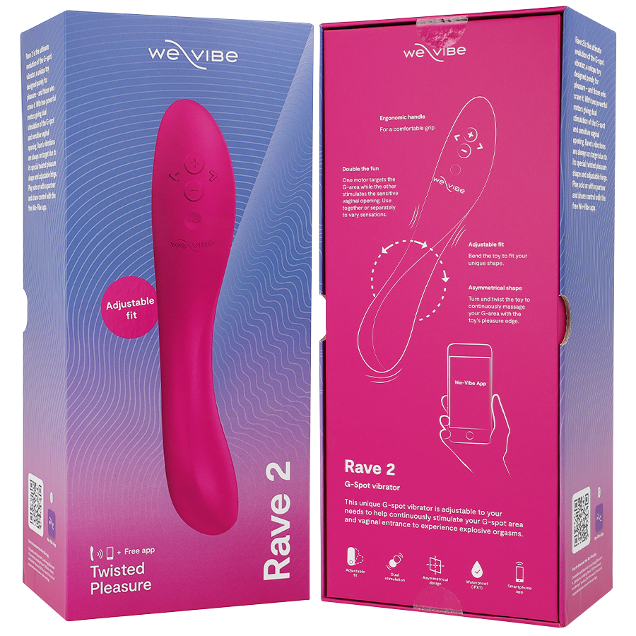 WE-VIBE - RAVE 2 VIBRADOR G-SPOT ROSA