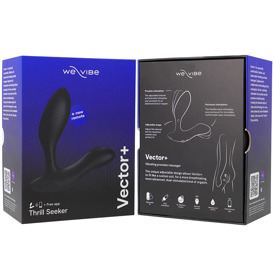 WE-VIBE - DITTO+ VIBRADOR ANAL PLUG PRETO