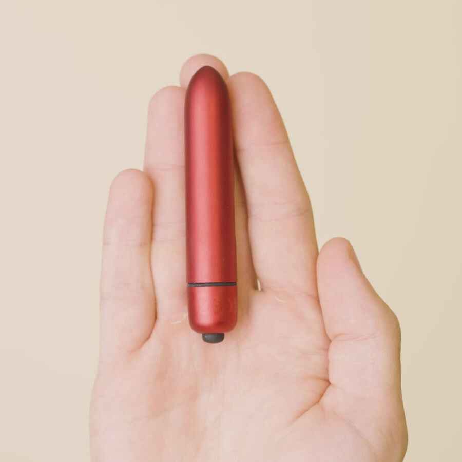 ROCKS-OFF - BALA VIBRANTE RO-90 SCARLET VELVET VERMELHA