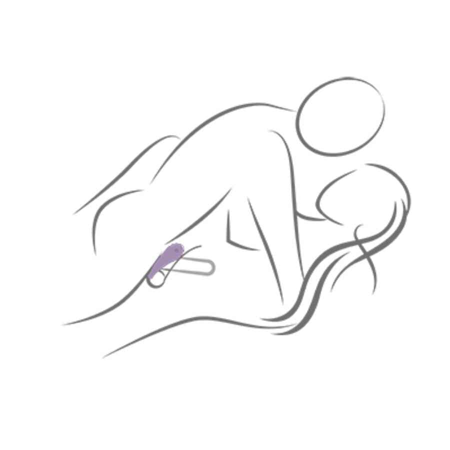 ROCKS-OFF - ANEL VIBRATÓRIO PARA PÊNIS PRETO SPIRE