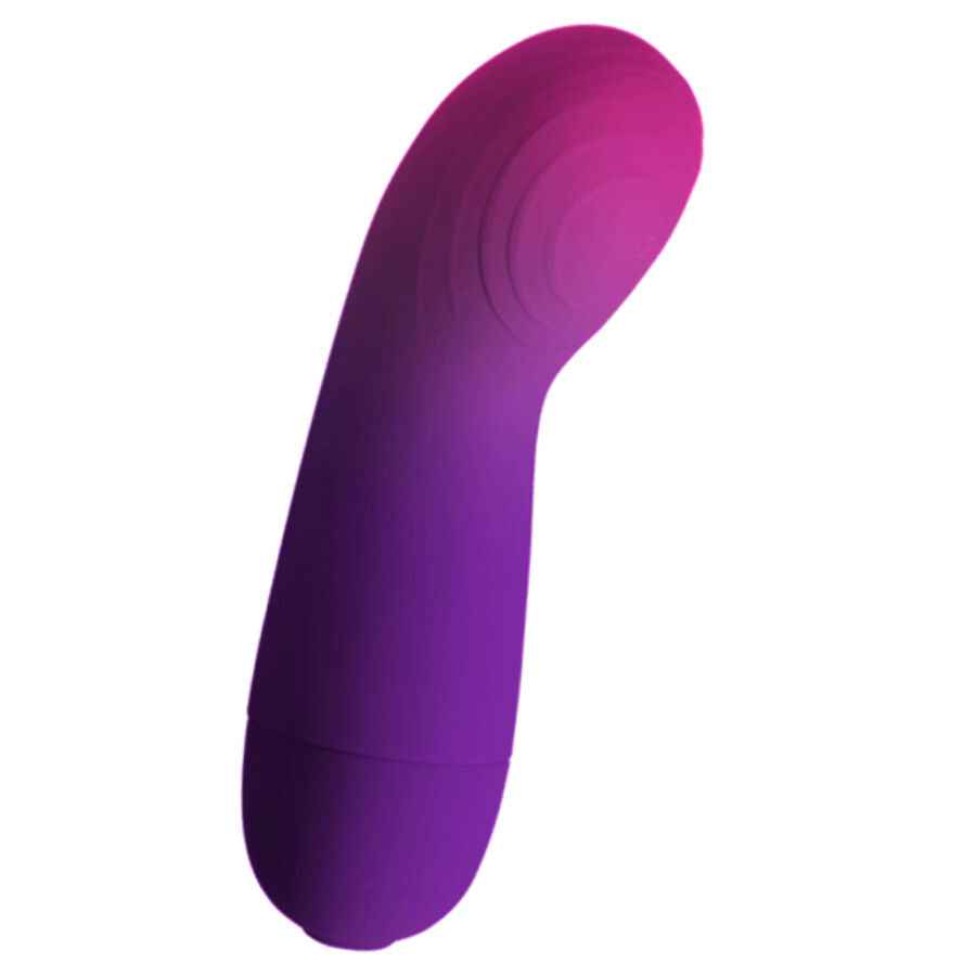 ROCKS-OFF - GLOW GIRL VIBE VIBRADOR DISCRETO ROXO PARA PONTO G
