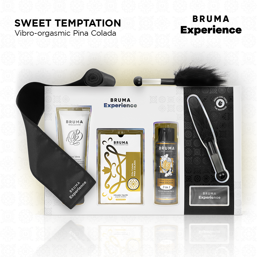 BRUMA XPERIENCE - KIT VIBRO-ORGASMIC PINA COLADA SWEET TEMPTATION