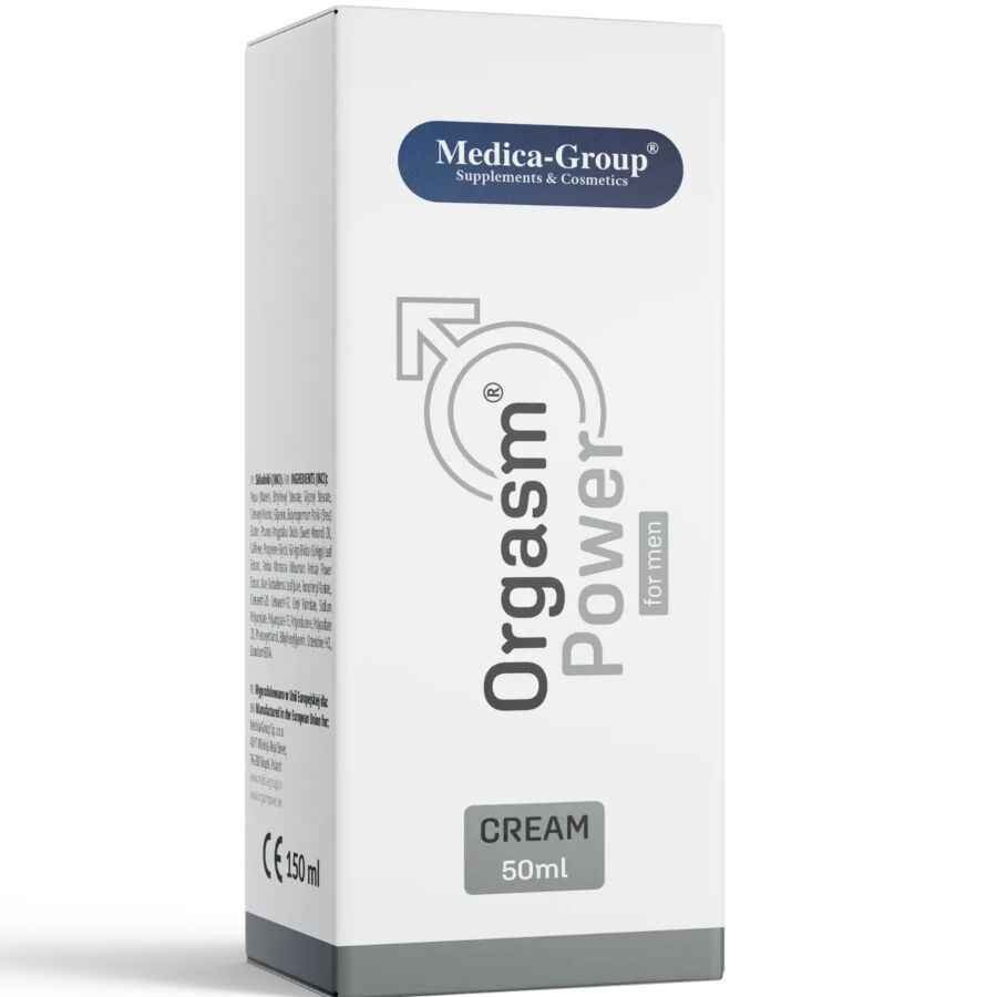 MEDICA GROUP - CREME ÍNTIMO ORGASM POWER PARA HOMENS 50 ML