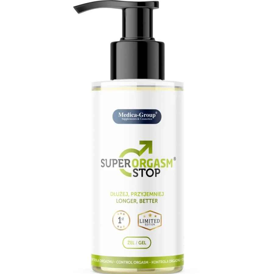 MEDICA GROUP - SUPER ORGASM STOP GEL ÍNTIMO PARA HOMENS 150 ML