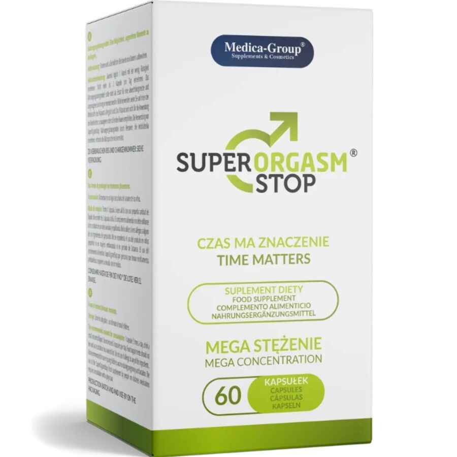 MEDICA GROUP - SUPER ORGASMO PARAR DE RETARDAR PARA HOMENS 60 CÁPSULAS