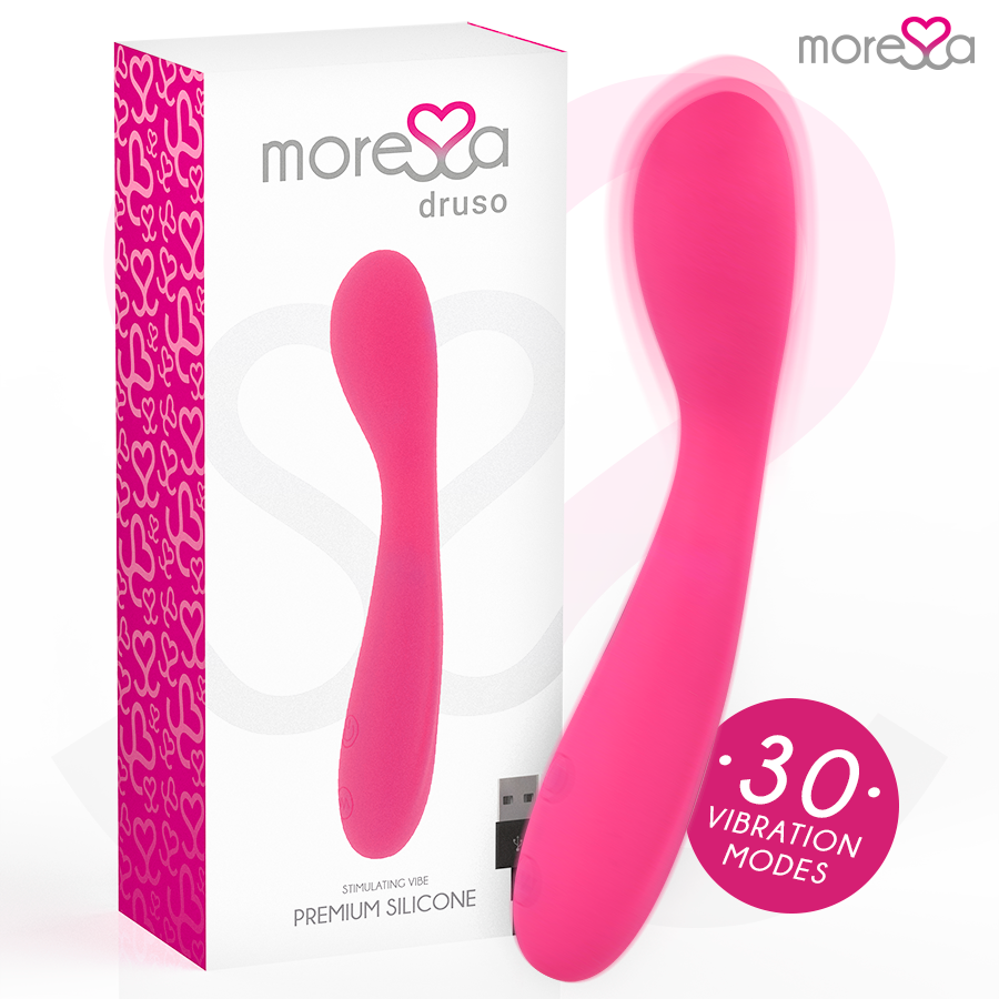 MORESSA - DRUSO PREMIUM SILICONE RECARREGVEL