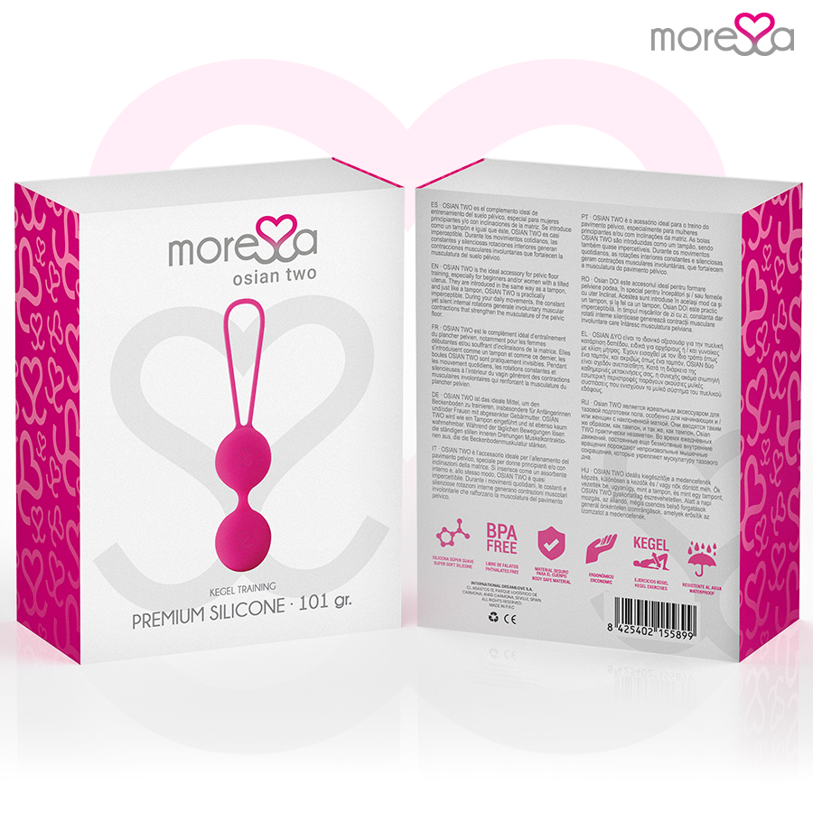 MORESSA - OSIAN DOIS SILICONA PREMIUM ROSA