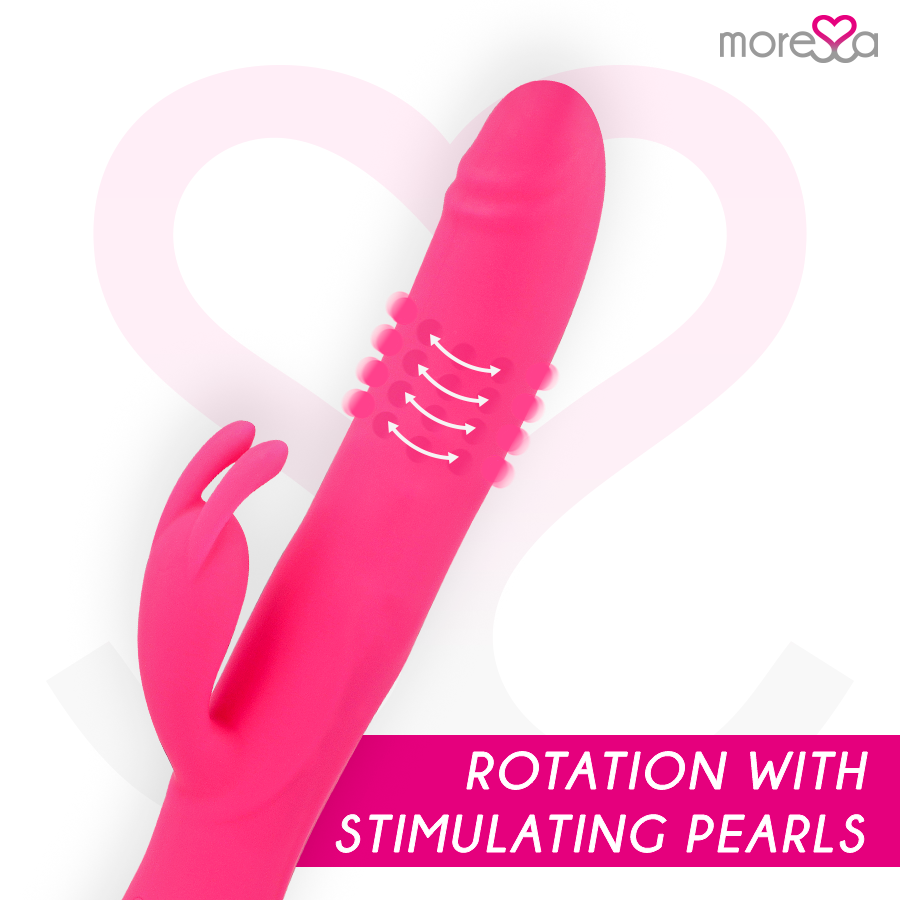MORESSA - VIBRADOR PREMIUM SOMER CON ROTACIÓN MÚLTIPLE