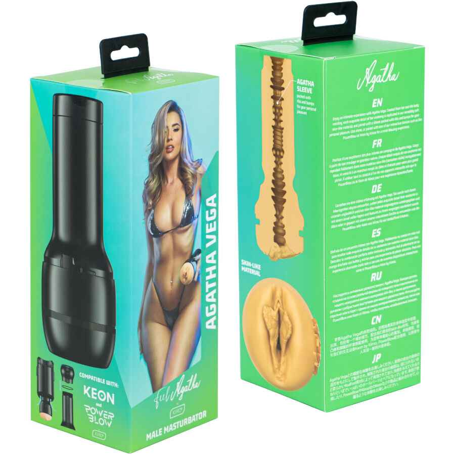 KIIROO - COLEÇÃO FEEL AGATHA VEGA MASTURBADOR STARS